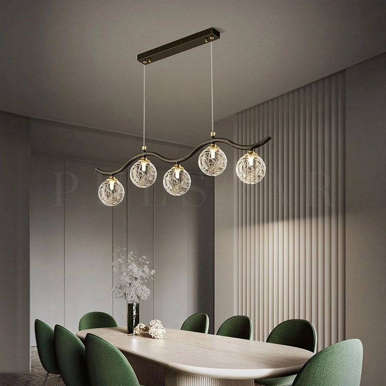 Реечная люстра RIM LONG