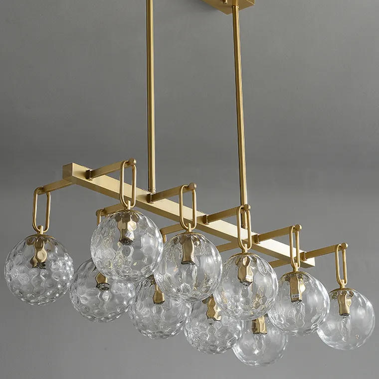 Реечная люстра UNDIS LONG