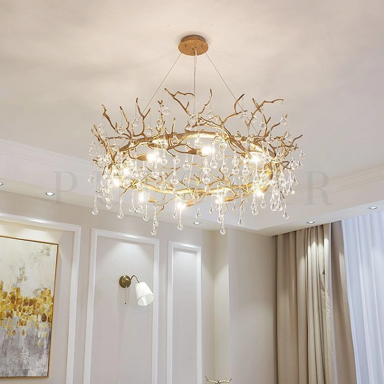 Кольцевая люстра ROSE RING