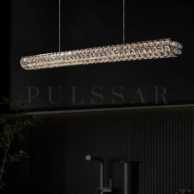 Реечная люстра ALEF LONG