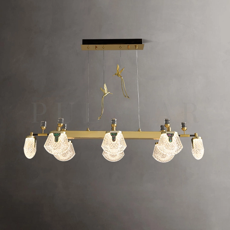 Реечная люстра IRWIN L