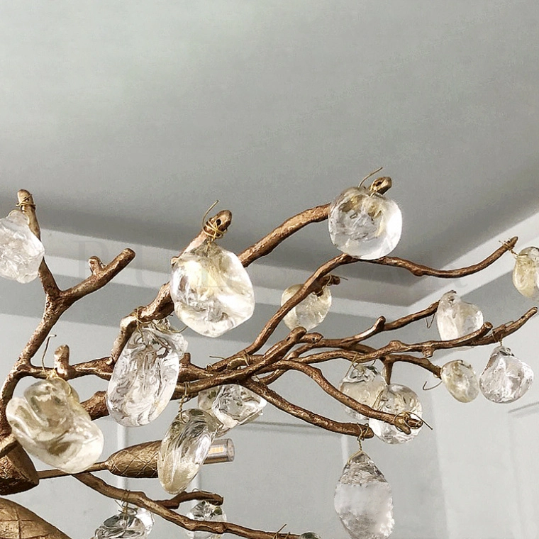 Реечная люстра ELISHA BUD LONG