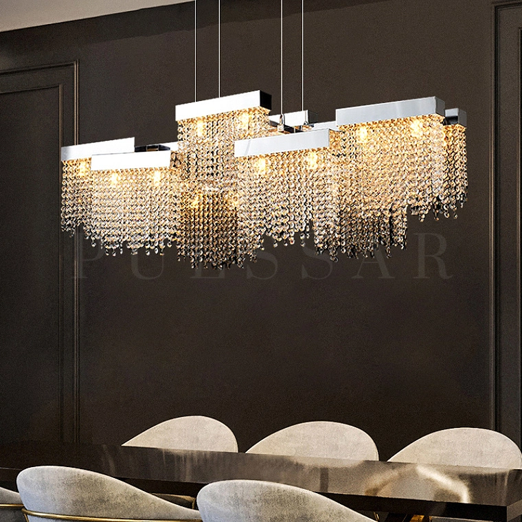 Реечная люстра RUSSEL