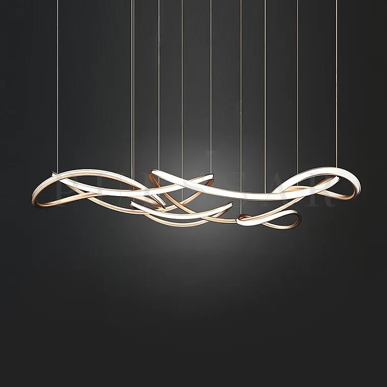 Реечная люстра CARSTEN