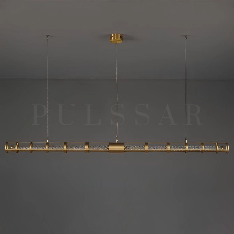 Реечная люстра OPTIMA