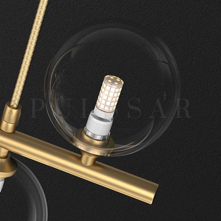 Реечная люстра MELODY