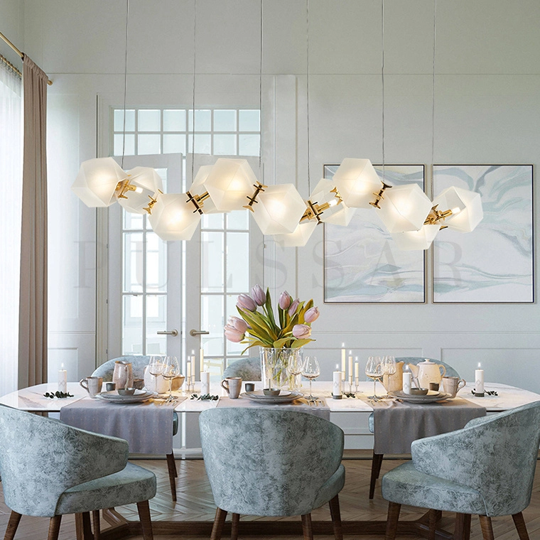 Реечная люстра PHILLIS