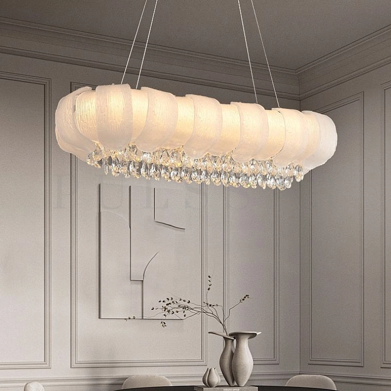 Реечная люстра CANDORE LONG