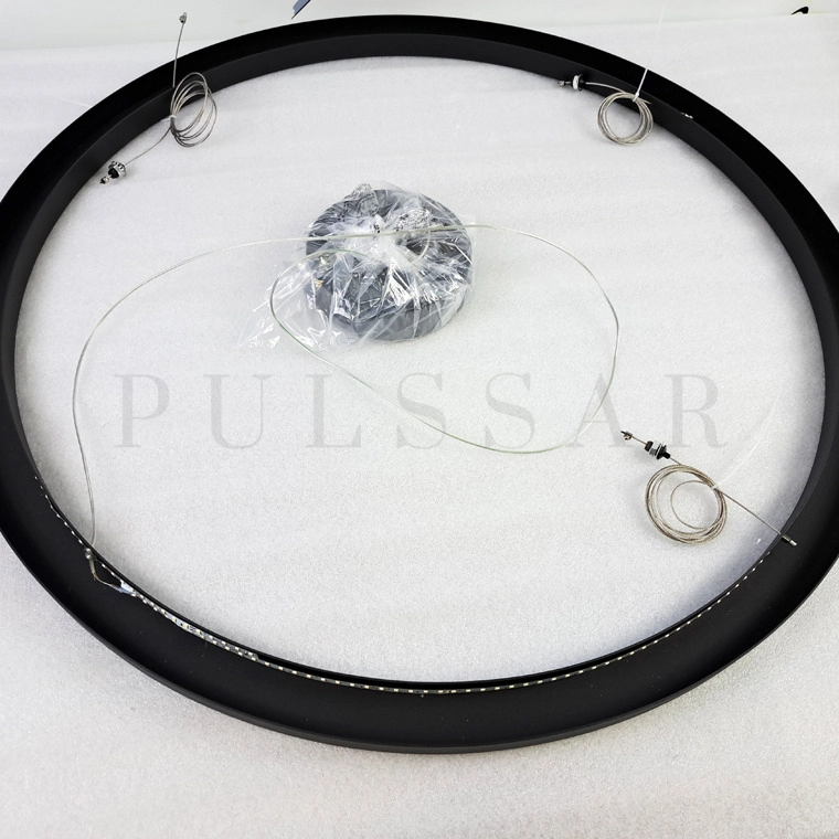 Кольцевая люстра QUARTZ BLACK