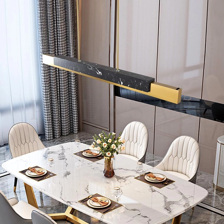 Реечная люстра MARSHA