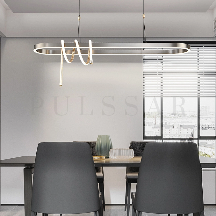 Реечная люстра OTTIMO LONG