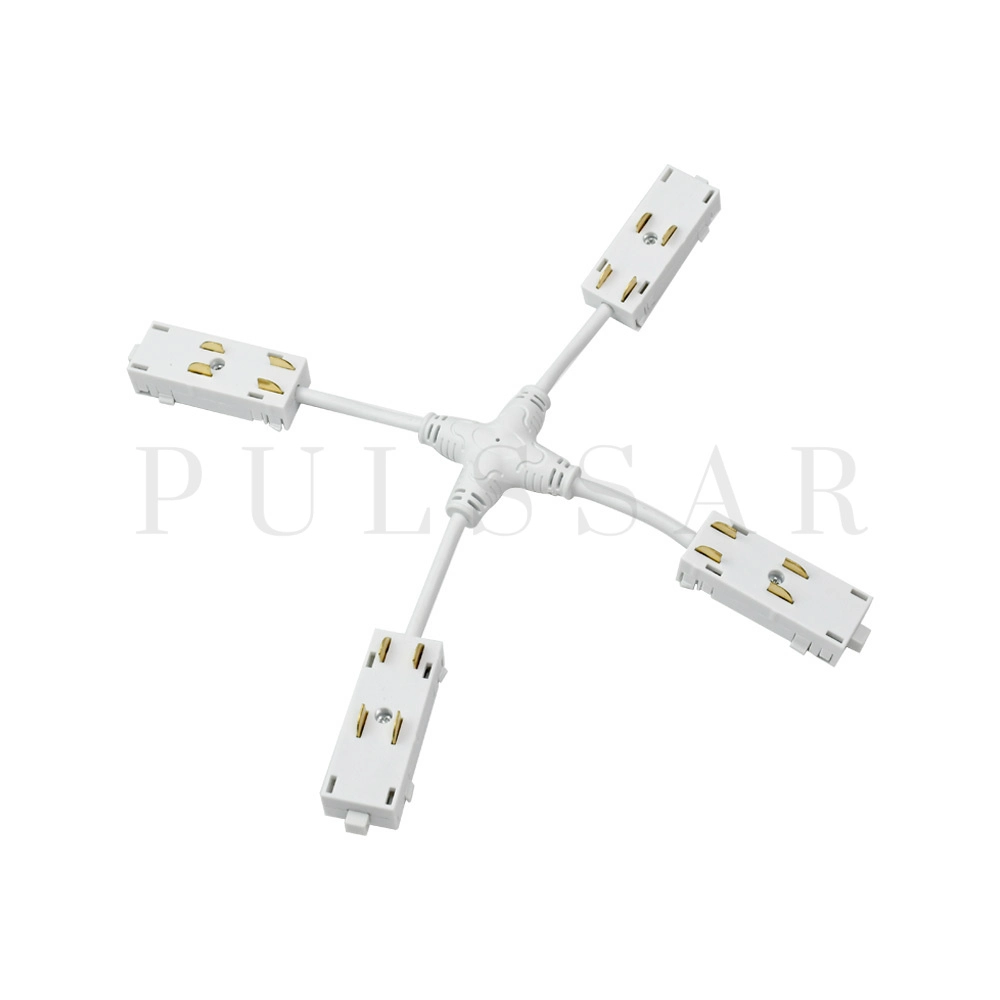 Гибкий Х-коннектор трека SMART Denkirs TR2116-WH