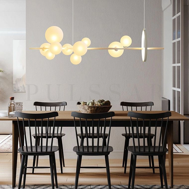 Реечная люстра IONA L