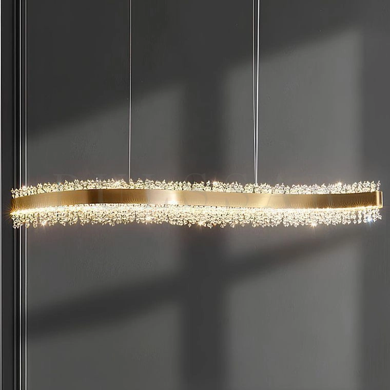 Реечная люстра LUSINE