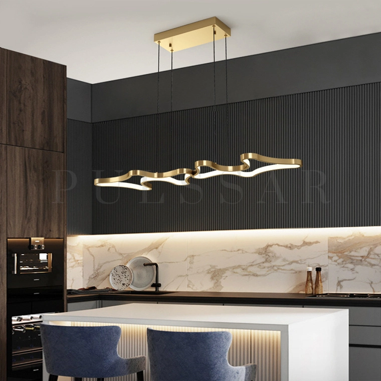 Реечная люстра OVERTON