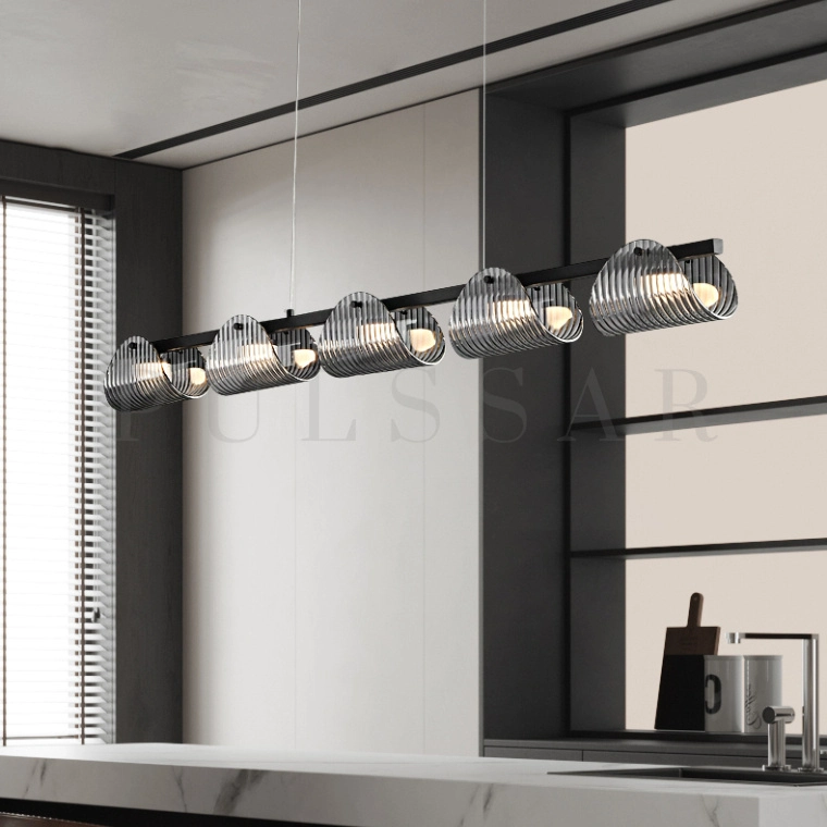 Реечная люстра GASPAR LONG