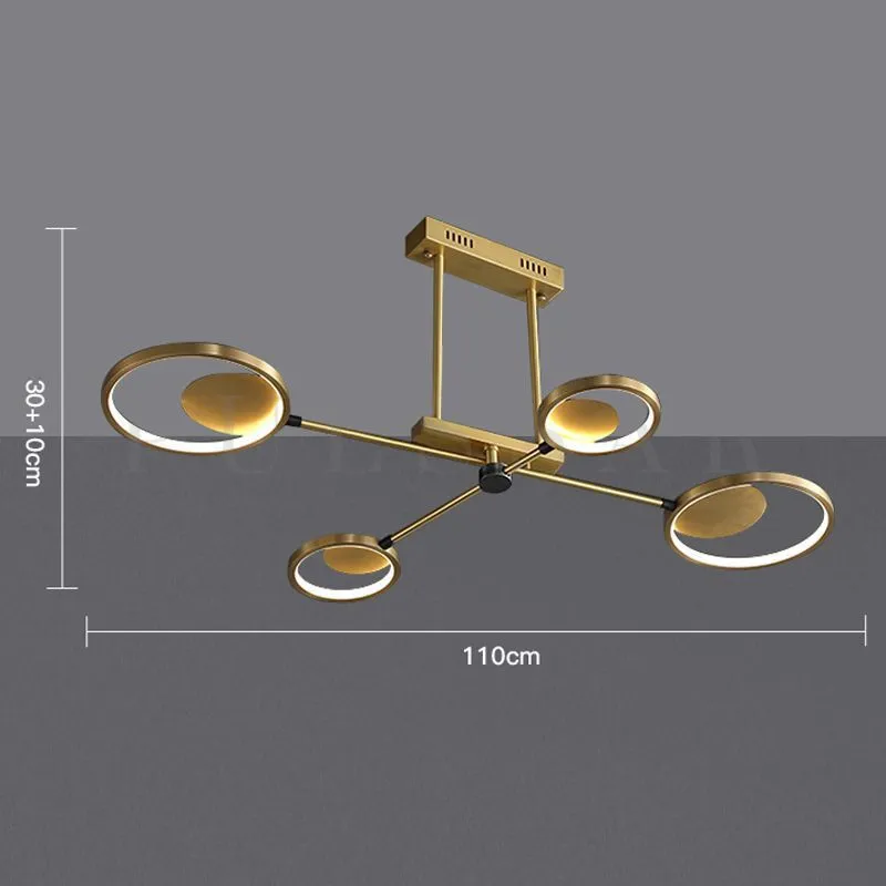 Реечная люстра RISOR L