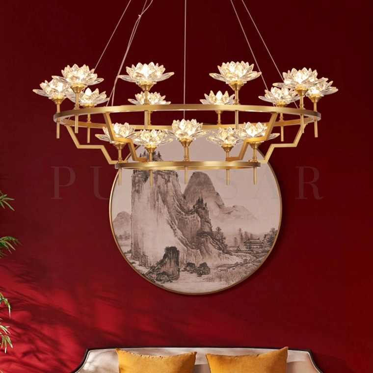 Кольцевая люстра LOTOS