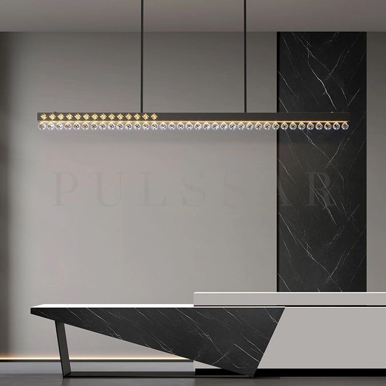 Реечная люстра KAICHI LONG