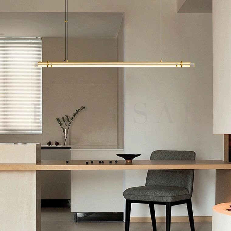 Реечная люстра DITMAR LONG