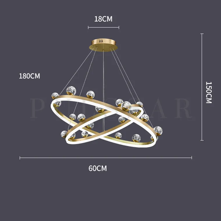 Кольцевая люстра JOSIAN X