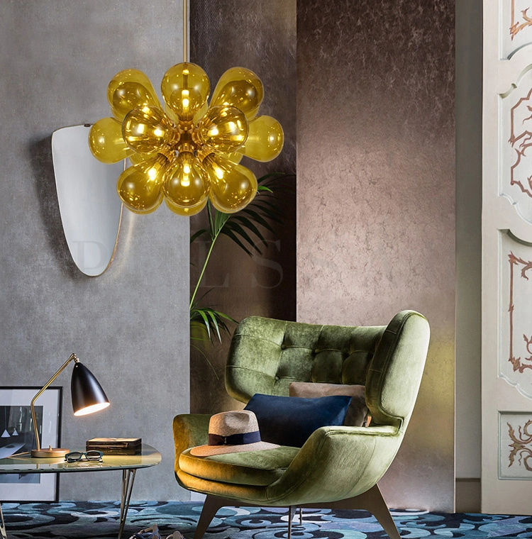 Подвесная люстра GRAPE BLUE