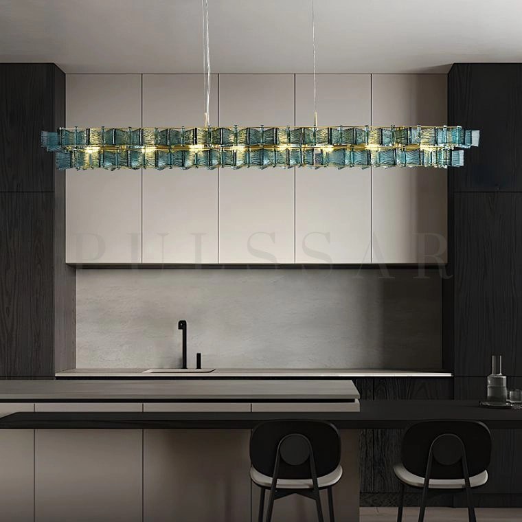 Реечная люстра DEXTER LONG