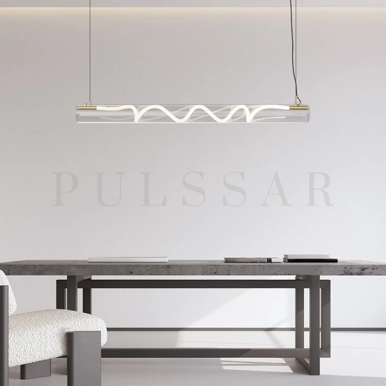 Реечная люстра GLORIFY OPTIC SPIRAL