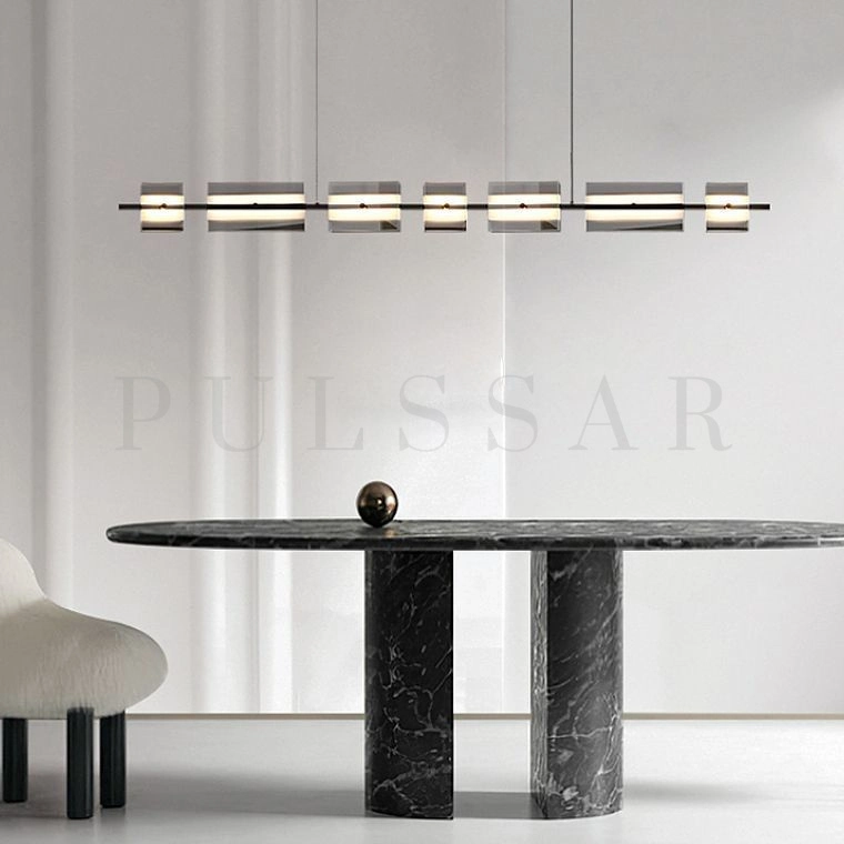 Реечная люстра BRIAND LONG