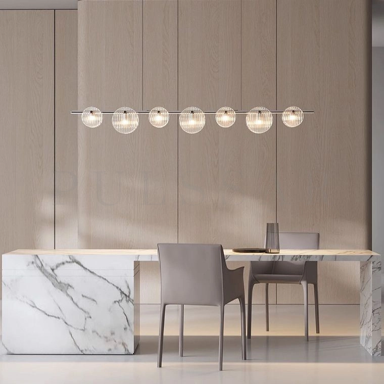 Реечная люстра RUTGER LONG