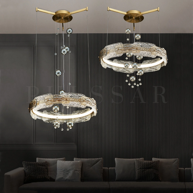 Кольцевая люстра BOLERO CH BUBBLE