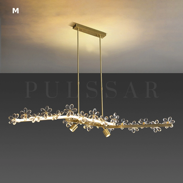 Реечная люстра FLORENTINA LONG