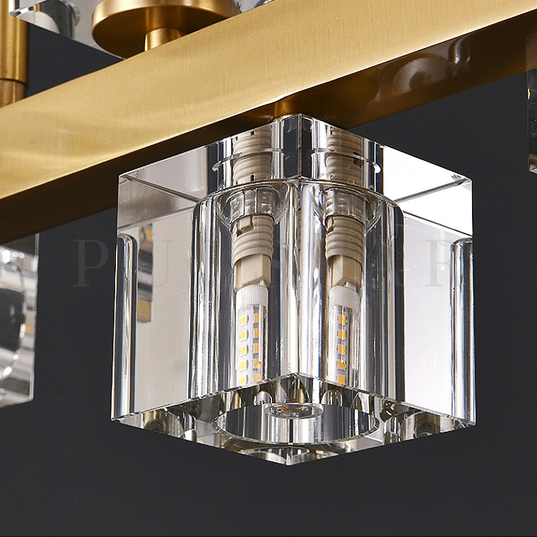 Реечная люстра DORA LONG