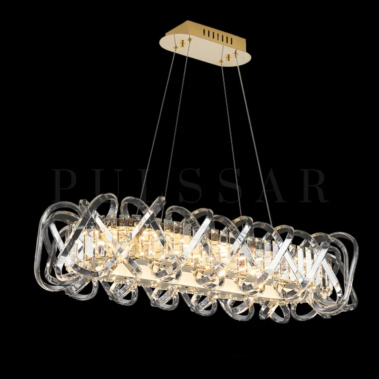 Реечная люстра KARLENA LONG