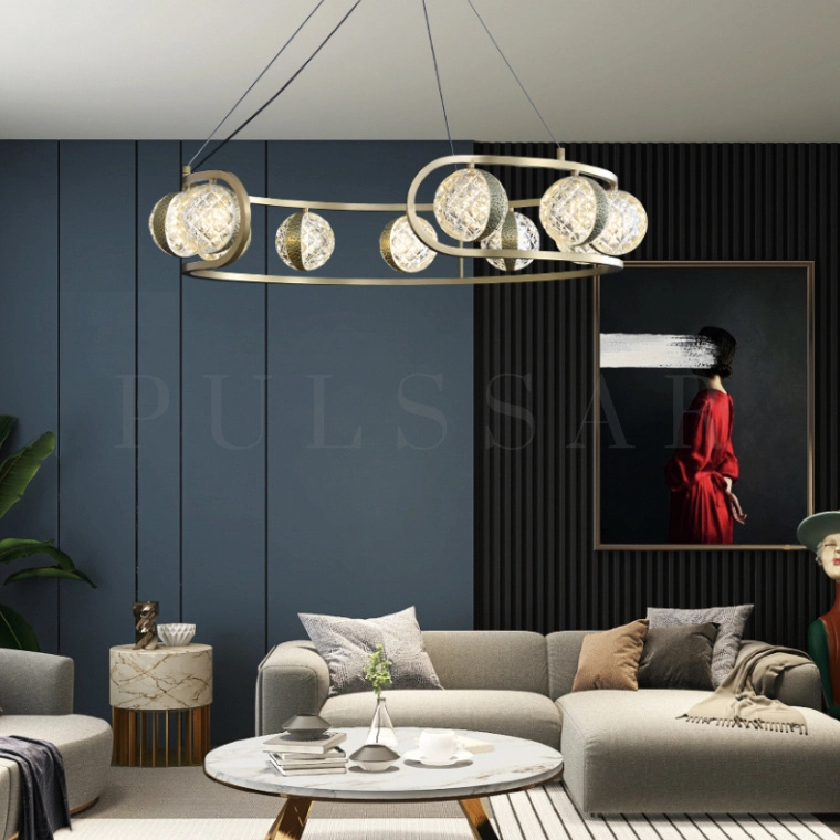 Кольцевая люстра MAIRIN CH