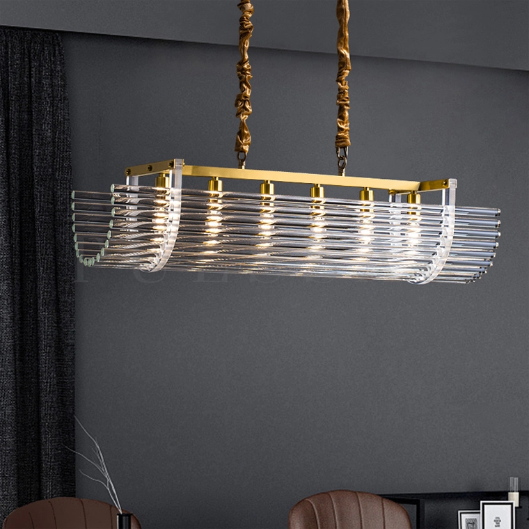 Реечная люстра TARIS