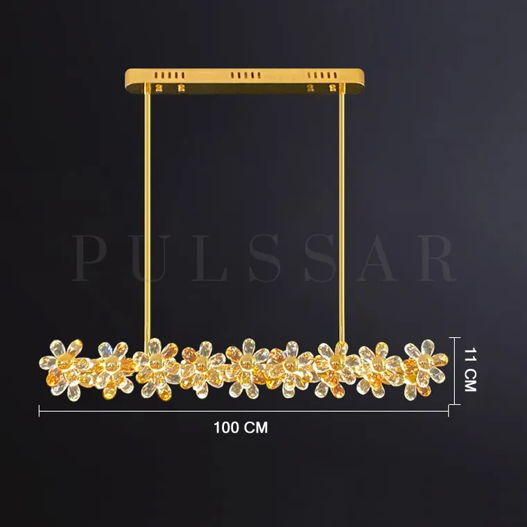 Реечная люстра MARIOLA LONG
