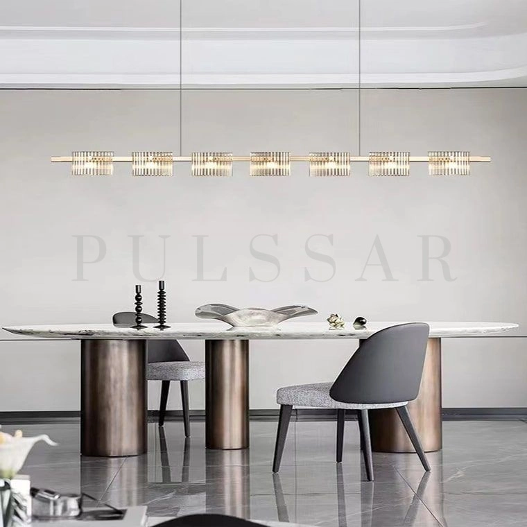 Реечная люстра NICOLETTA LONG