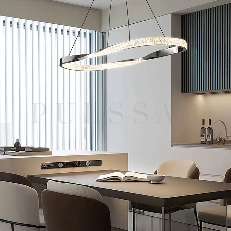 Реечная люстра OBERTON LONG