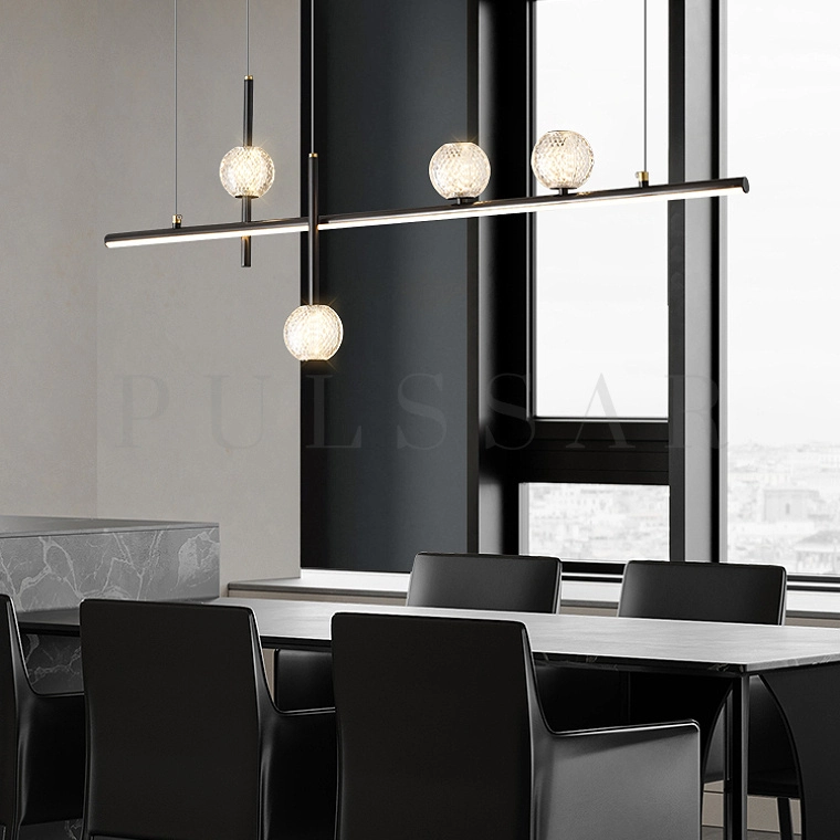 Реечная люстра NORTON