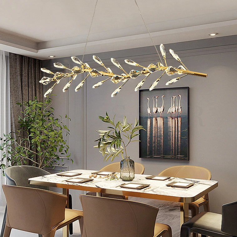 Реечная люстра GLORIOLE BRANCH