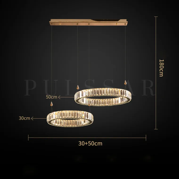 Кольцевая люстра BERTOLDA L