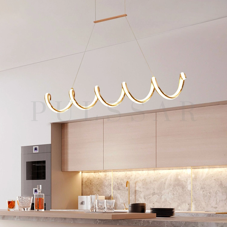 Реечная люстра DITLEF