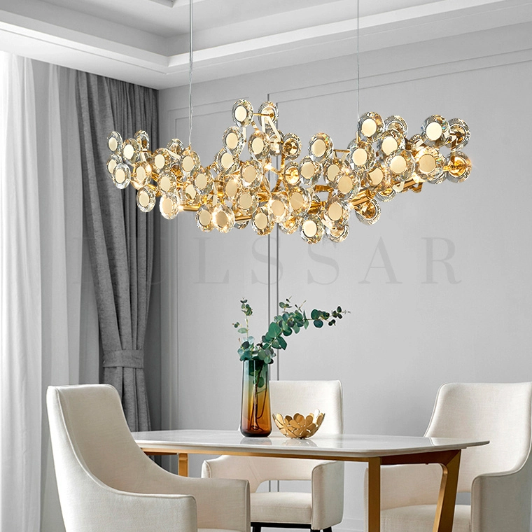 Реечная люстра IOLA LONG