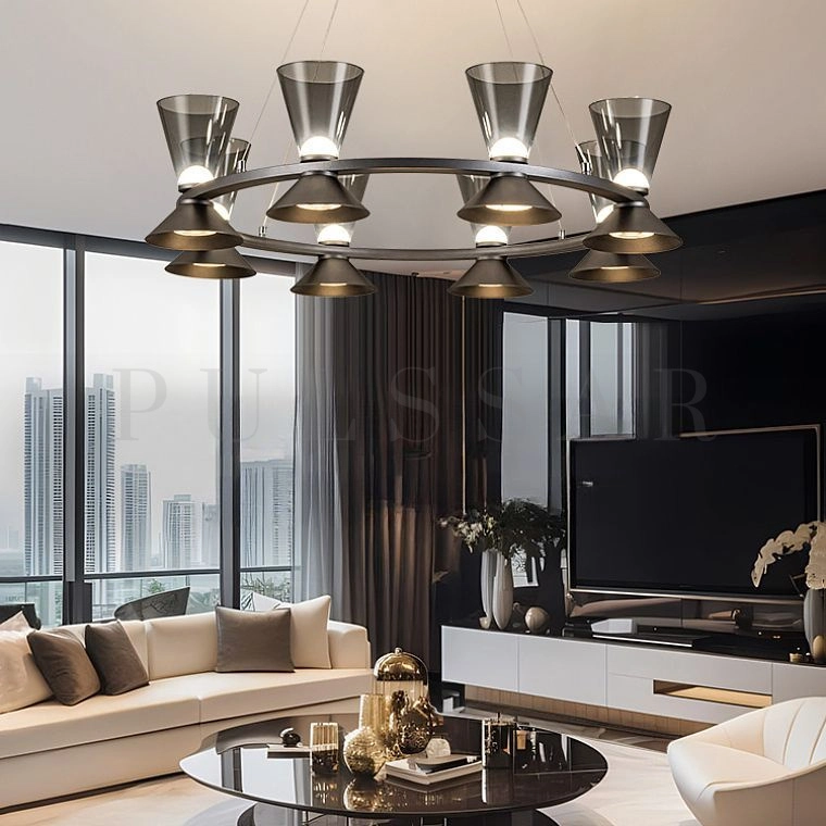 Кольцевая люстра MALCOLM RING