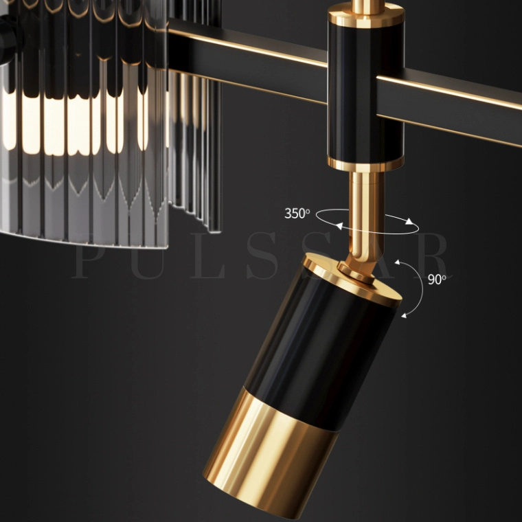 Реечная люстра NICOLETTA C LONG