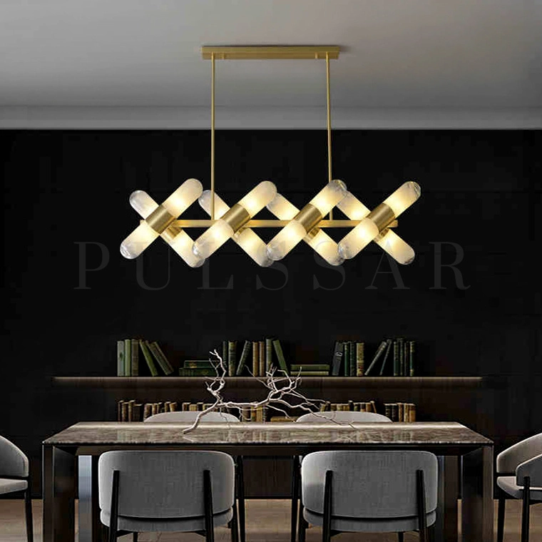 Реечная люстра LIESEL LONG