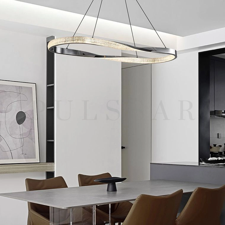 Реечная люстра OBERTON LONG