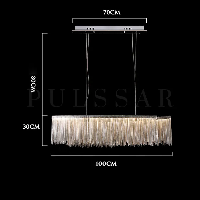 Реечная люстра CONCORDIA LONG B
