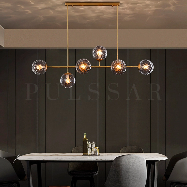 Реечная люстра SIMMA